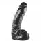 All Black Dildo (25.5cm)